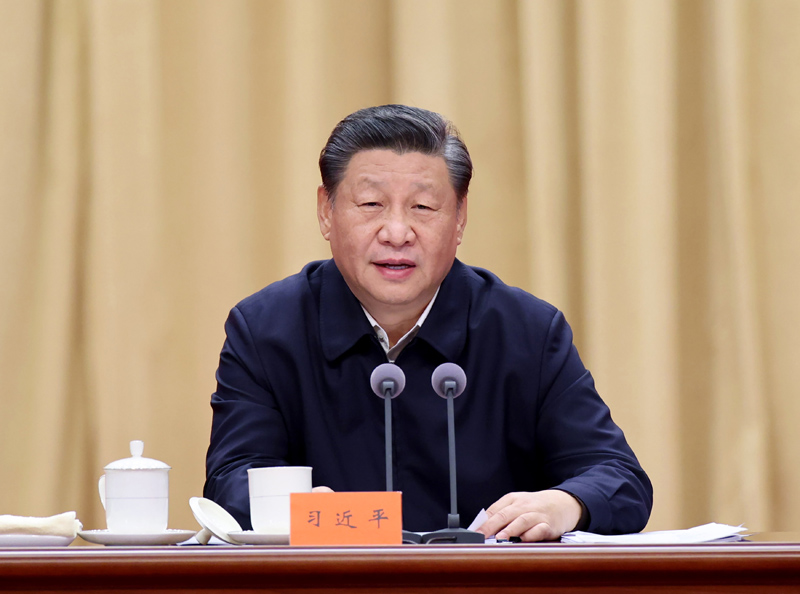 　　1月11日，省部级主要领导干部学习贯彻党的十九届六中全会精神专题研讨班在中央党校（国家行政pg麻将胡了2
）开班。中共中央总书记、国家主席、中央军委主席习近平在开班式上发表重要讲话。新华社记者 王晔 摄